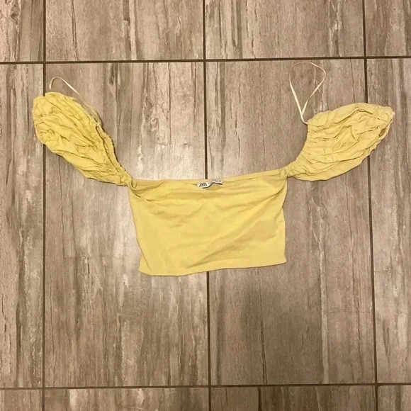 ZARA off the shoulder  Top size Medium - Picture 2 of 7